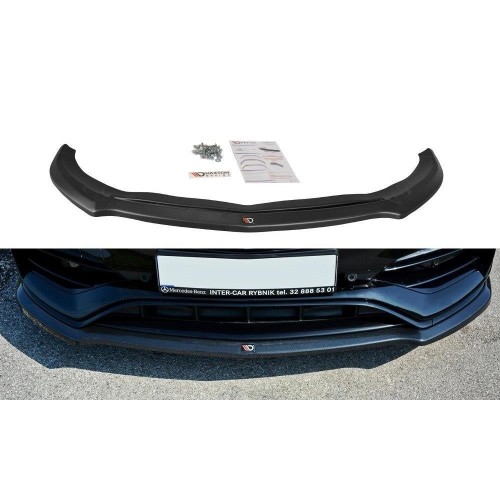 Σπόιλερ εμπρός προφυλακτήρα V.1 της Maxton Design για Mercedes-Benz A-Class AMG-Line (W176) Facelift